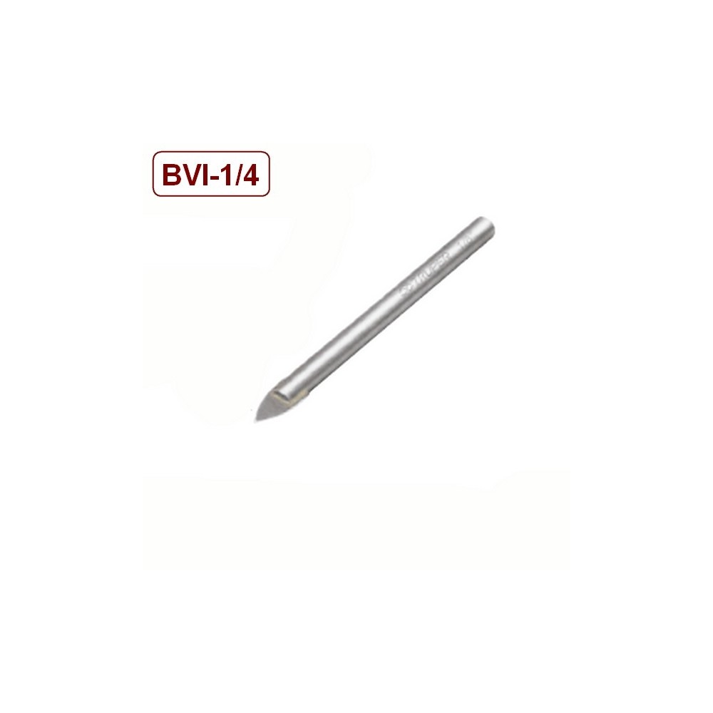 BROCA PARA VIDRIO Y AULEJO TRUPER 1/4  2"  BVI-1/4 11702