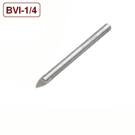 BROCA PARA VIDRIO Y AULEJO TRUPER 1/4  2"  BVI-1/4 11702