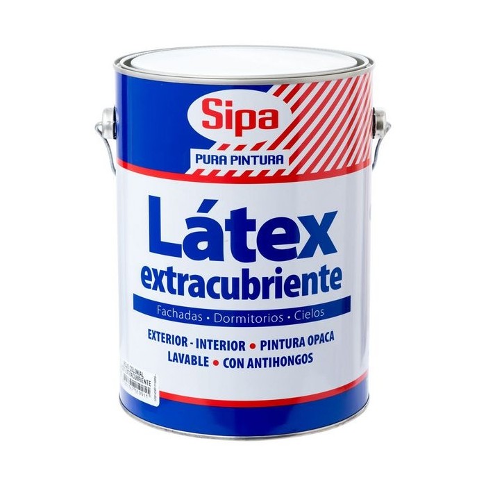 LATEX EXTRACUBRIENTE SIPA GALÓN - ROJO COLONIAL