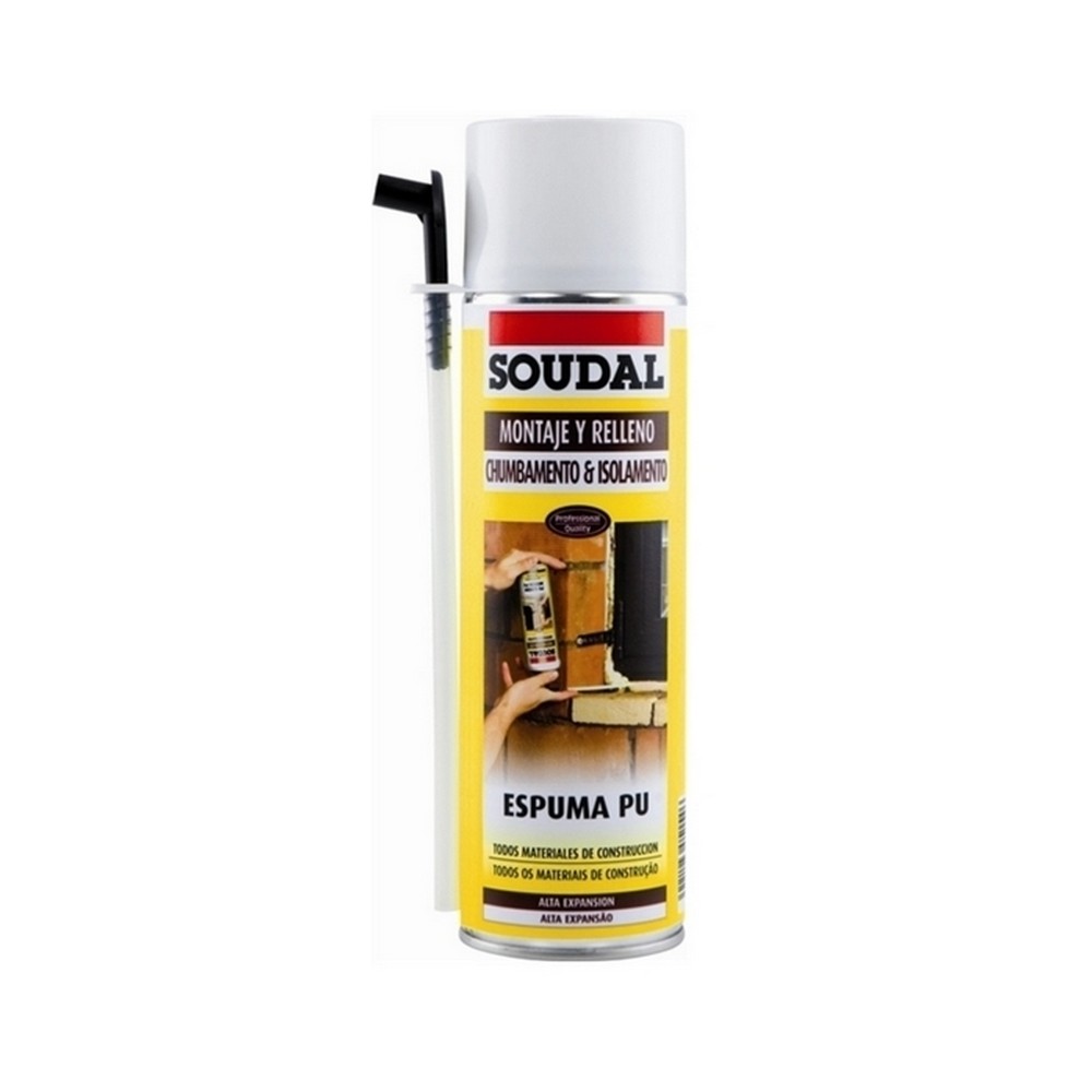 ESPUMA POLIURETANO SOUDAL 750 ML