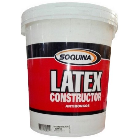 LATEX CONSTRUCTOR SOQUINA BLANCO - TINETA