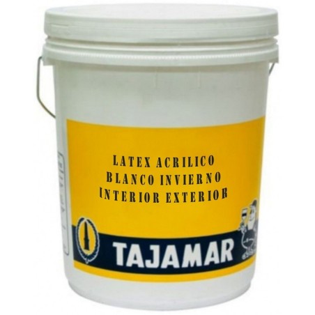 LATEX ACRILICO TAJAMAR BLANCO INVIERNO - TINETA