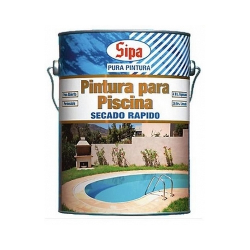 PINTURA SIPA SIPALAC PISCINA - GALON GRIS HUMO