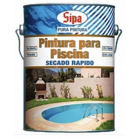 PINTURA SIPA SIPALAC PISCINA - GALON GRIS HUMO