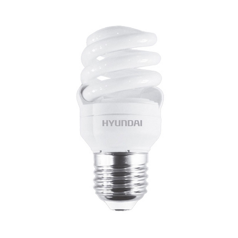 AMPOLLETA AHORRO DE ENERGÍA HYUNDAI E27 ESPIRAL 9W 