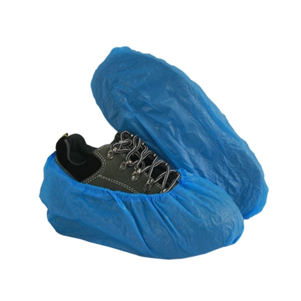 CUBRECALZADO DESECHABLE AZUL  (50 PARES)