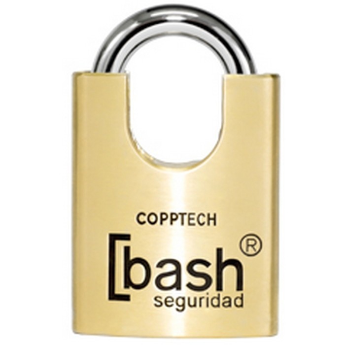 CANDADO SEGURIDAD BASH SCG 50 MMS CON COBRE