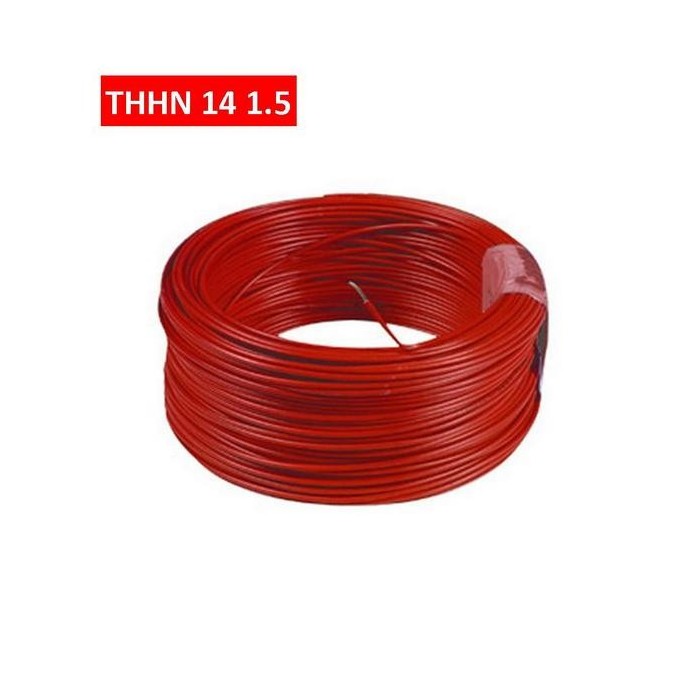 CABLE THHN 14 AWG ROJO 1.5 - METRO