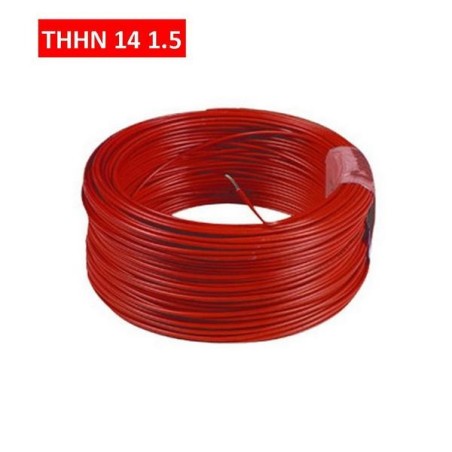 CABLE THHN 14 AWG ROJO 1.5 - METRO