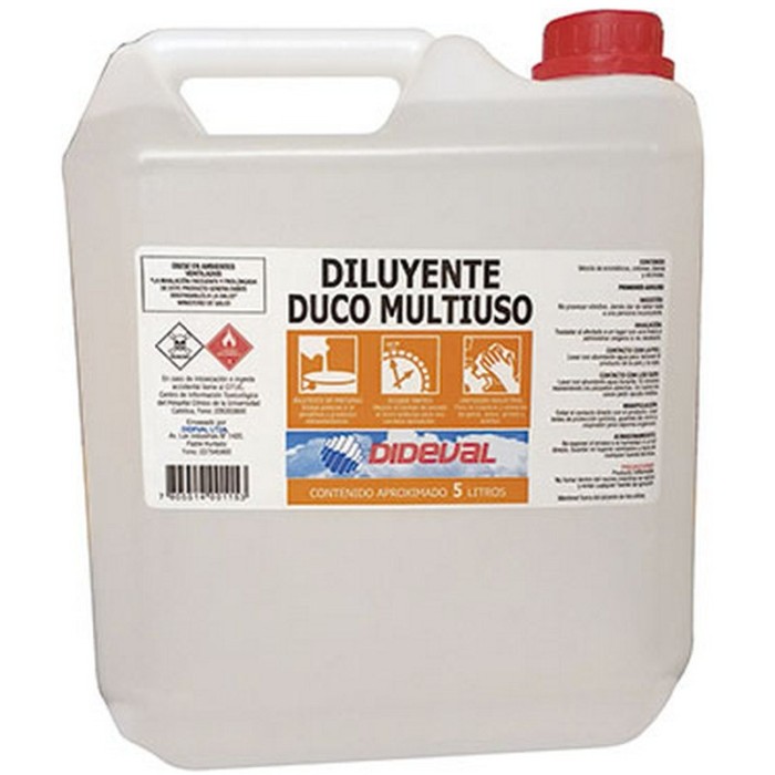 DILUYENTE DIDEVAL DUCO 300 MULTIUSO 5 LITROS