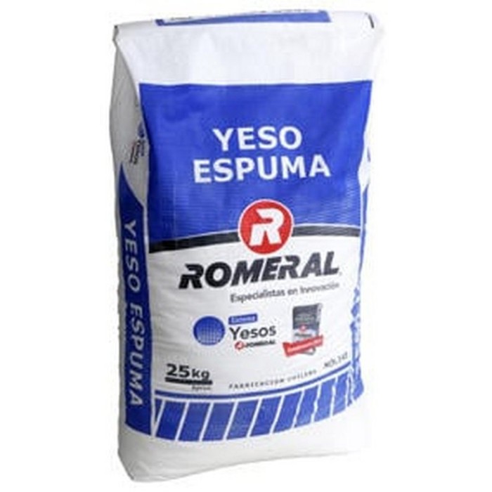 YESO ROMERAL ESPUMA 25 KILOS