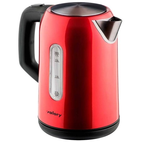 HERVIDOR VALORY VK725 INOXIDABLE ROJO 1.7 LITROS