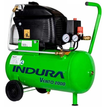 COMPRESOR INDURA VENTO 2000 CON KIT - 24 LITROS