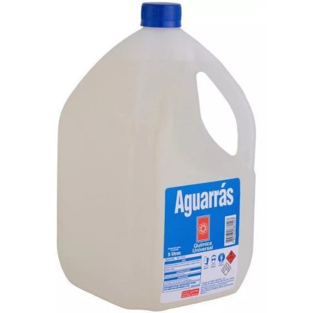 AGUARRAS MINERAL QUIMICA UNIVERSAL - 5 LITROS