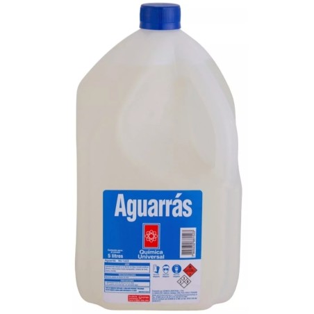 AGUARRAS MINERAL QUIMICA UNIVERSAL - 5 LITROS