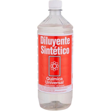 DILUYENTE SINTETICO QUIMICA UNIVERSAL 1 LITRO