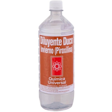 DILUYENTE DUCO INVIERNO PIROXILINA QUIMICA UNIVERSAL 1 LITRO