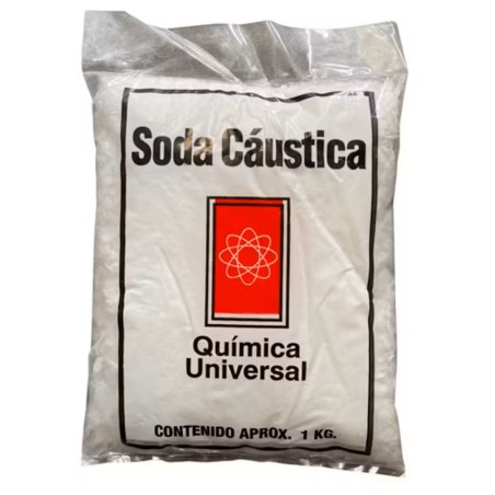 SODA CAUSTICA QUIMICA UNIVERSAL 1 KILO