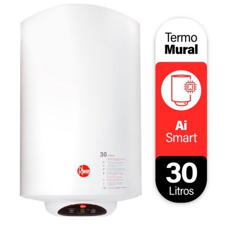 TERMO ELECTRICO DIGITAL MURAL RHEEM 30 LITROS