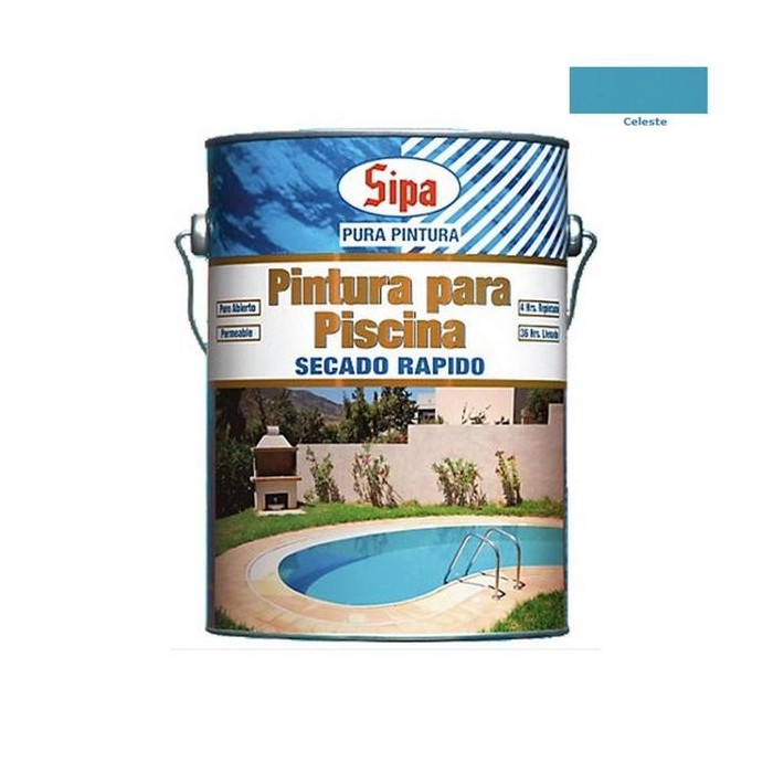 PINTURA SIPA SIPALAC PISCINA - GALON BLANCO