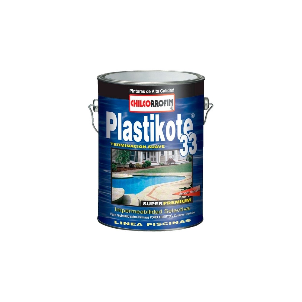 PLASTIKOTE 33 GRIS AGUA GALÓN