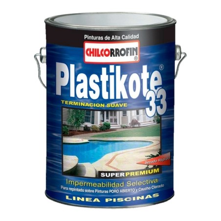 PLASTIKOTE 33 GRIS AGUA GALÓN