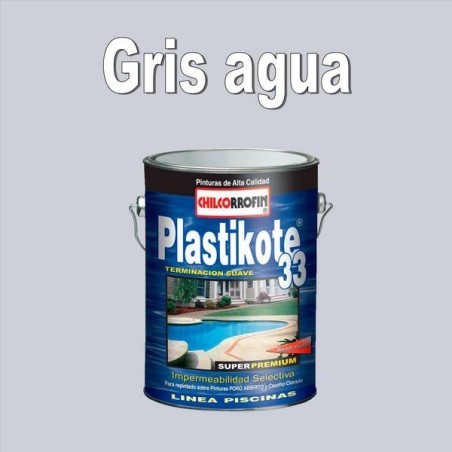 PLASTIKOTE 33 GRIS AGUA GALÓN